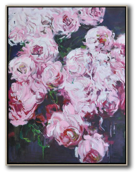 Oil Paintings Abstract Large Pink Wall Art Big Canvas Art – CP Canvas  Painting Online
