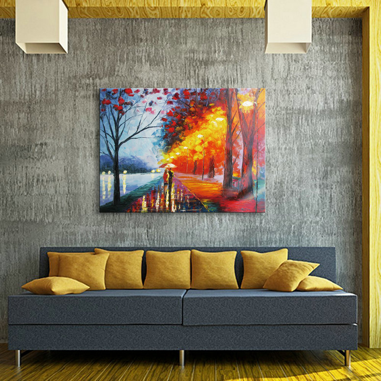 Contemporary Art Oil Painting On Canvas - Cheap Artwork Office